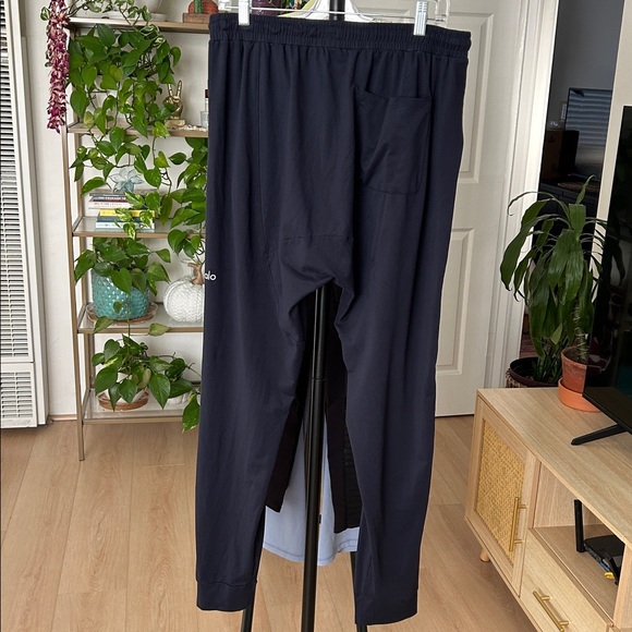 ALO Yoga Conquer Revitalize Pant. Size Large. 23.5” inseam. Navy. - Picture 2 of 6